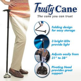 Trusty Cane With Built-In Lights